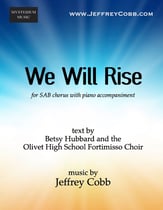 We Will Rise SAB choral sheet music cover